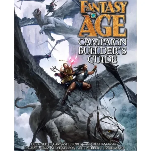 Fashion Fantasy AGE RPG: Campaign Builder's Guide (Hardcover) GRR 6006 - Miniature Marvels: Airplane Models & Painted Dice Role-playing Game