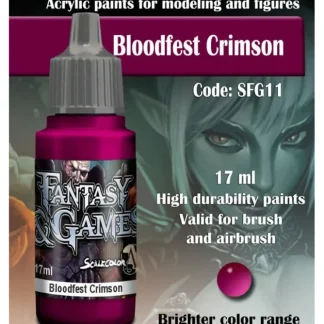 Best Fantasy & Games: Bloodfest Crimson S75 SFG-11 - Miniature Marvels: Airplane Models & Painted Dice Paint