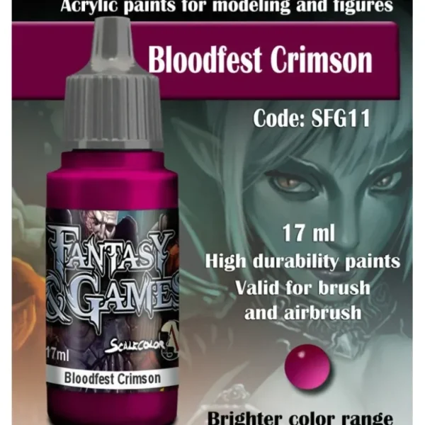 Best Fantasy & Games: Bloodfest Crimson S75 SFG-11 - Miniature Marvels: Airplane Models & Painted Dice Paint