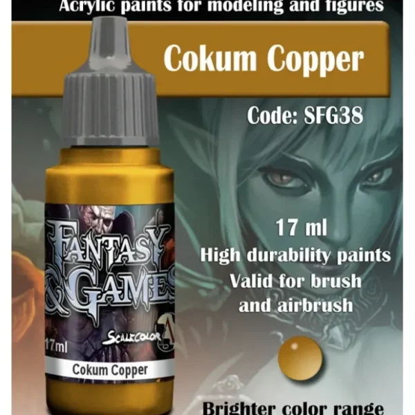 Cheap Fantasy & Games: Cokum Copper S75 SFG-38 - Miniature Marvels: Airplane Models & Painted Dice Paint