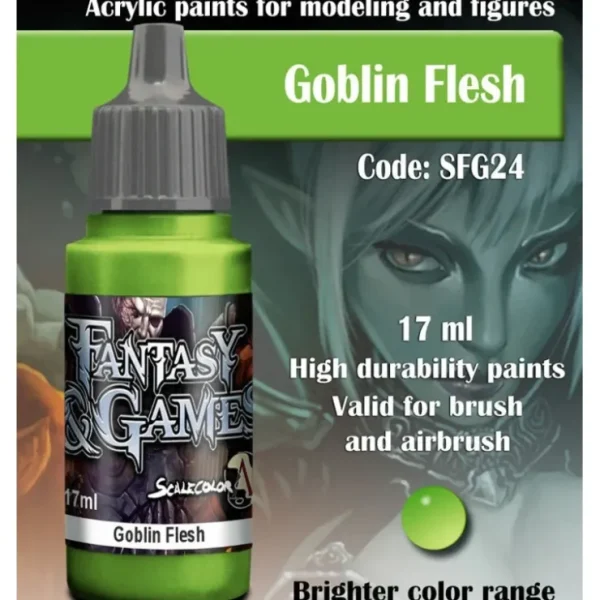 Discount Fantasy & Games: Goblin Flesh S75 SFG-24 - Miniature Marvels: Airplane Models & Painted Dice Paint