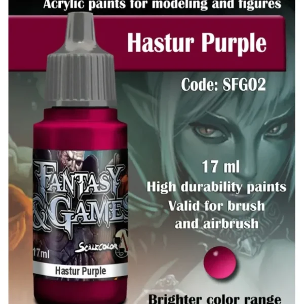 Cheap Fantasy & Games: Hastur Purple S75 SFG-02 - Miniature Marvels: Airplane Models & Painted Dice Paint