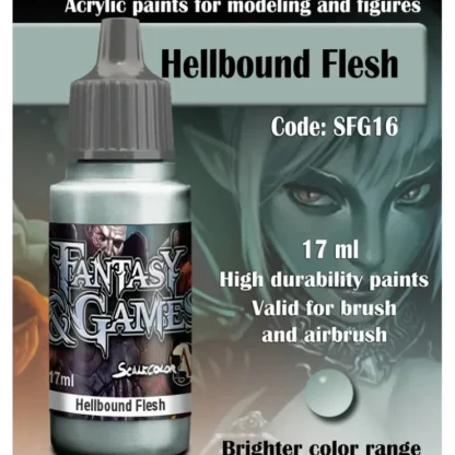 New Fantasy & Games: Hellbound Flesh S75 SFG-16 - Miniature Marvels: Airplane Models & Painted Dice Paint