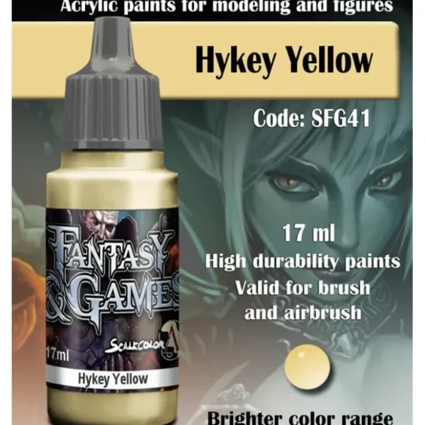 Clearance Fantasy & Games: Hykey Yellow S75 SFG-41 - Miniature Marvels: Airplane Models & Painted Dice Paint