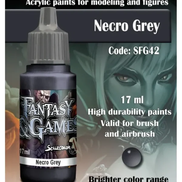 Outlet Fantasy & Games: Necro Grey S75 SFG-42 - Miniature Marvels: Airplane Models & Painted Dice Paint