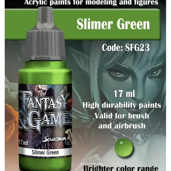 Online Fantasy & Games: Slimer Green S75 SFG-23 - Miniature Marvels: Airplane Models & Painted Dice Paint