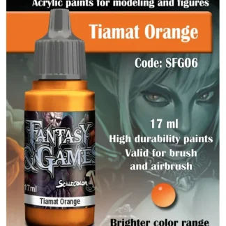 Sale Fantasy & Games: Tiamat Orange S75 SFG-06 - Miniature Marvels: Airplane Models & Painted Dice Paint