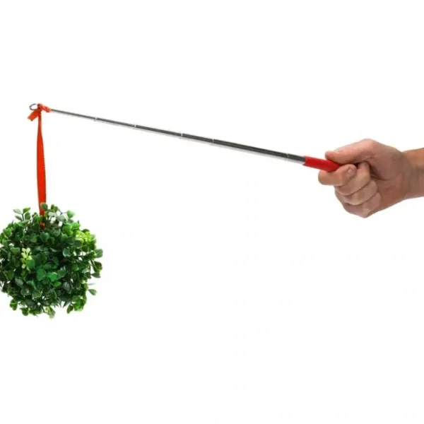 Outlet FAR REACHING MISTLETOE - Wand Extends 22 Inches! Christmas Holiday Selfie Prop - Miniature Marvels: Airplane Models & Painted Dice Egpull