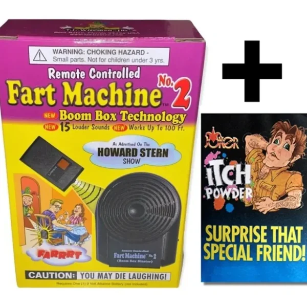 Sale Fart Machine # 2 with remote + 1 ITCHING POWDER ~ COMBO! - Miniature Marvels: Airplane Models & Painted Dice Egpull