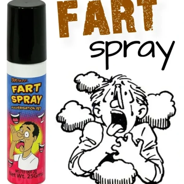 New Fart Spray Can - Stink Bomb Smelly Butt Crack Ass ~ GaG Prank Joke - Miniature Marvels: Airplane Models & Painted Dice Egpull