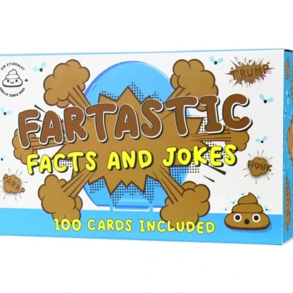 Flash Sale 100 Fartastic Facts & Jokes Trivia Playing Cards - Fart Poop Turd Gag Toy Game - Miniature Marvels: Airplane Models & Painted Dice Egpull