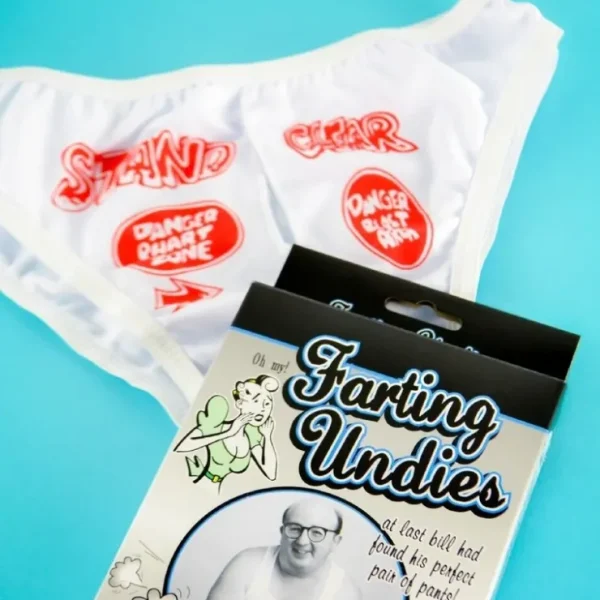 Hot FARTING UNDIES - Fart Friendly Flatulence Underwear Funny Joke GaG Holiday Gift - Miniature Marvels: Airplane Models & Painted Dice Egpull