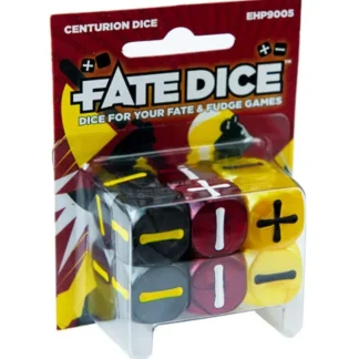 Flash Sale Fate Core RPG: Fate Dice - Centurion (12) EHP 9005 - Miniature Marvels: Airplane Models & Painted Dice Dice