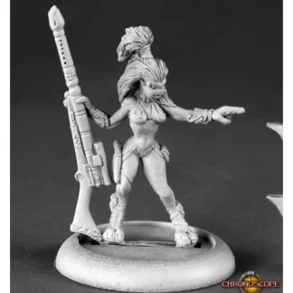 Hot Female Andromedan Hunter: Chronoscope RPR 50136 - Miniature Marvels: Airplane Models & Painted Dice Miniature
