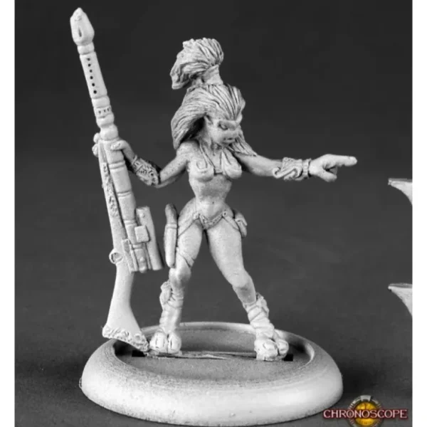 Hot Female Andromedan Hunter: Chronoscope RPR 50136 - Miniature Marvels: Airplane Models & Painted Dice Miniature