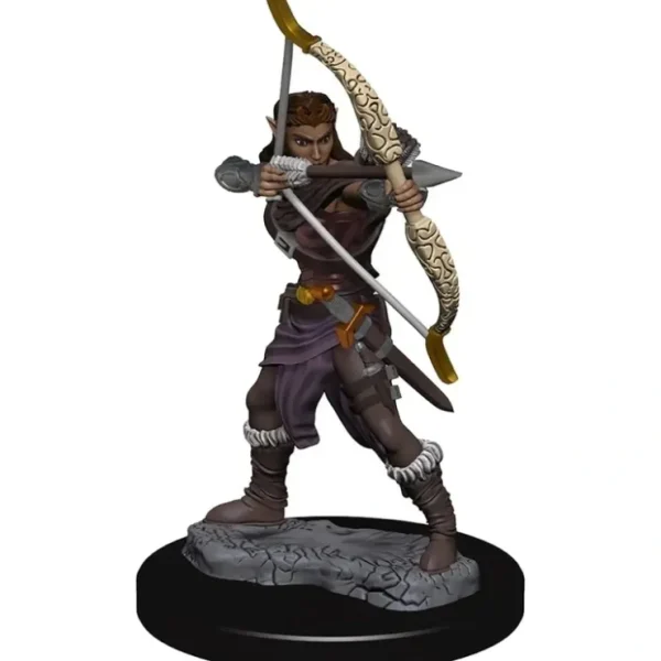 Cheap Female Elf Ranger: Premium Figures - D&D Icons of the Realms WZK 93011 - Miniature Marvels: Airplane Models & Painted Dice Miniature