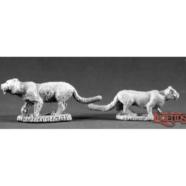 Clearance Ferocious Felines: Dark Heaven Legends RPR 02198 - Miniature Marvels: Airplane Models & Painted Dice Miniature