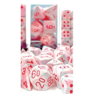 Discount Festive: 16mm d6 Pop Art/red Dice Block (12 dice) - Miniature Marvels: Airplane Models & Painted Dice Dice