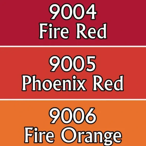 New Fire Colors: MSP Triads RPR 09702 - Miniature Marvels: Airplane Models & Painted Dice Paint