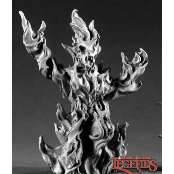 Store Fire Elemental: Dark Heaven Legends RPR 02251 - Miniature Marvels: Airplane Models & Painted Dice Miniature