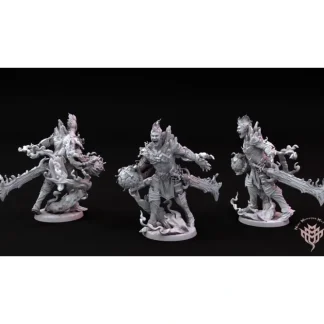 Fashion Fire Giant Male - Miniature Marvels: Airplane Models & Painted Dice Miniature