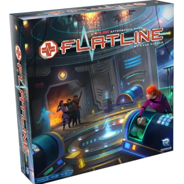 Best FLATLINE: A FUSE Aftershock Game RGS 00565 - Miniature Marvels: Airplane Models & Painted Dice Board Game