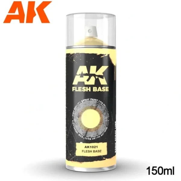 Sale Flesh Base Spray 150ml LTG AK-1021 - Miniature Marvels: Airplane Models & Painted Dice Paint