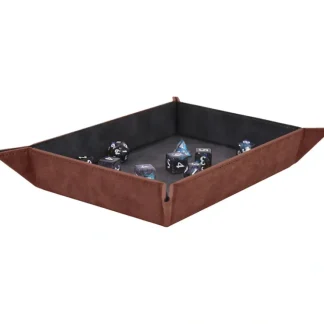 Hot Foldable Dice Rolling Tray - Ruby - Miniature Marvels: Airplane Models & Painted Dice Dice