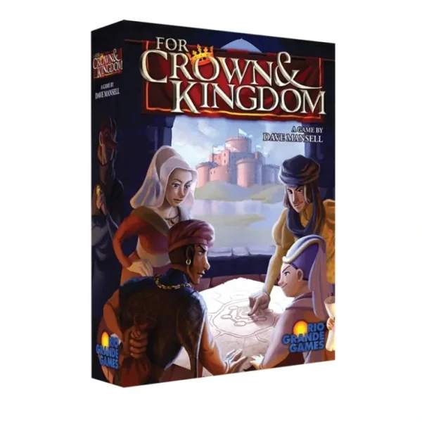 Clearance For Crown and Kingdom RGG 522 - Miniature Marvels: Airplane Models & Painted Dice Board Game