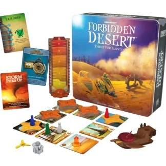 Best Sale Forbidden Desert: Thirst for Survival GWI 415 - Miniature Marvels: Airplane Models & Painted Dice Board Game