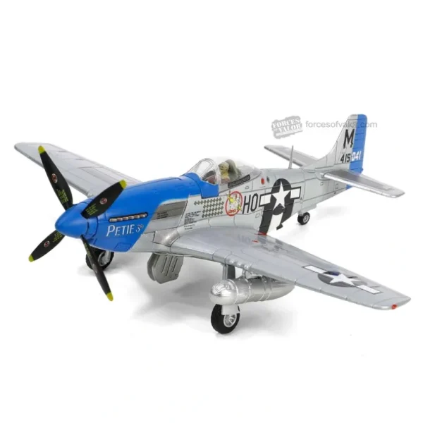 Forces of Valor FOV-812013A 1:72 P-51D Mustang Petie 3rd - Miniature Marvels: Airplane Models & Painted Dice* Airplane Model