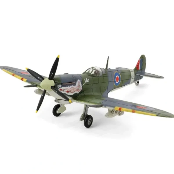 Forces of Valor FOV-812005A 1:72 Supermarine Spitfire Mk.IX "Tolly Hello" Gustav E. Lundquist USAAF Test Pilot - Miniature Marvels: Airplane Models & Painted Dice* Airplane Model