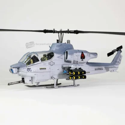 Forces of Valor FOV-820004A-1 USMC AH-1W Whiskey Cobra - Miniature Marvels: Airplane Models & Painted Dice* Airplane Model