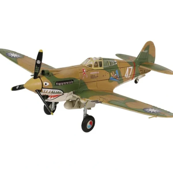 Forces of Valor FOV-812060C 1:72 P-40B Tomahawk R.T. Smith 3rd Pursuit Squadron, AVG, China, June 1942 - Miniature Marvels: Airplane Models & Painted Dice* Airplane Model