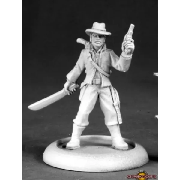 Hot Frank Buck, Adventurer: Chronoscope RPR 50204 - Miniature Marvels: Airplane Models & Painted Dice Miniature