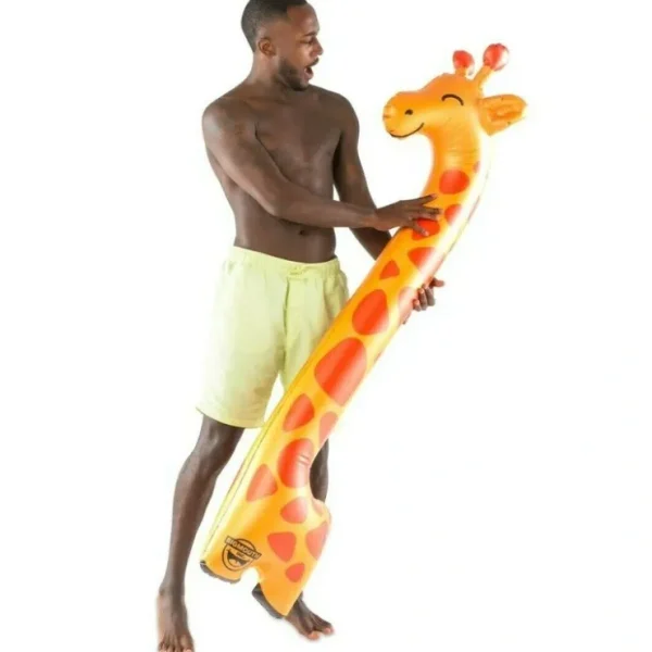 Sale 5 FT GIANT GIRAFFE Inflatable Noodle Swimming Pool Float Raft Toy - BigMouth Inc - Miniature Marvels: Airplane Models & Painted Dice Egpull