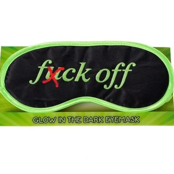Clearance FU#% OFF Sleep Mask - Glow in Dark Sleeping Eye Blindfold Soft EyeMask - Miniature Marvels: Airplane Models & Painted Dice Egpull