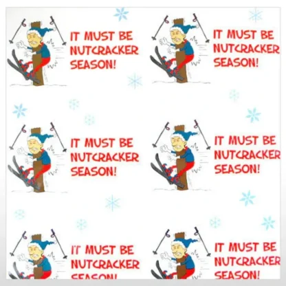 Sale Funny Holiday Season Wrapping paper to the BALLS - NUTCRACKER - Miniature Marvels: Airplane Models & Painted Dice Egpull