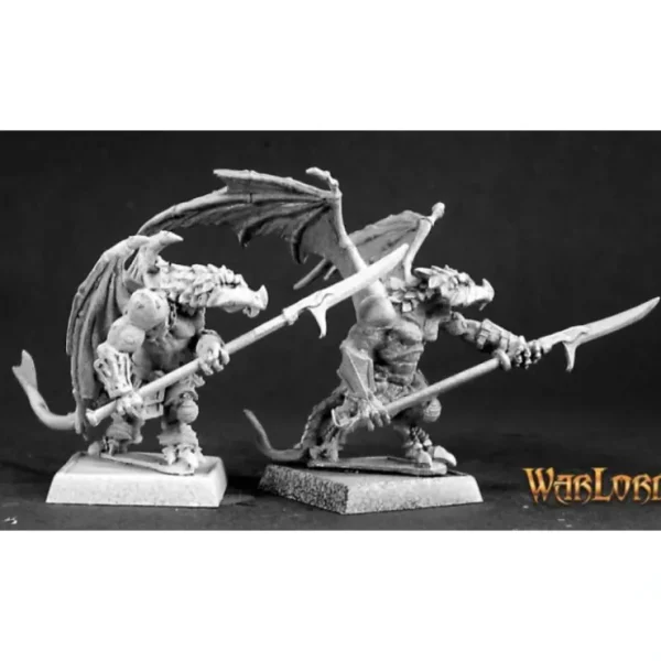 New Gaan-Hor Warriors (7): Warlord RPR 06192 - Miniature Marvels: Airplane Models & Painted Dice Miniature