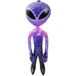 Flash Sale 36" Galaxy Space Alien Inflate - Inflatable 3 Feet Blow Up Prop UFO Child Play Toy - Miniature Marvels: Airplane Models & Painted Dice Egpull