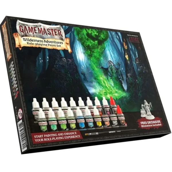 Fashion Gamemaster: Wilderness Adventures Paint Set TAP GM1007 - Miniature Marvels: Airplane Models & Painted Dice Paint