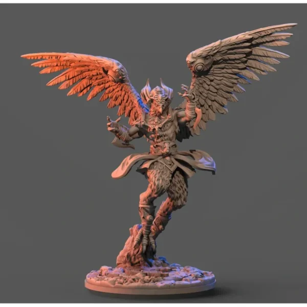 New Garuda - Miniature Marvels: Airplane Models & Painted Dice Miniature