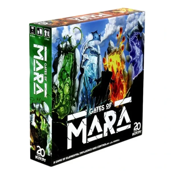 New Gates of Mara: Board Games - Strategy Games WZK 87511 - Miniature Marvels: Airplane Models & Painted Dice Board Game