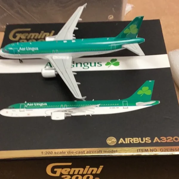 Gemini 1:200 A320 G2EIN547 - Miniature Marvels: Airplane Models & Painted Dice* Airplane Model