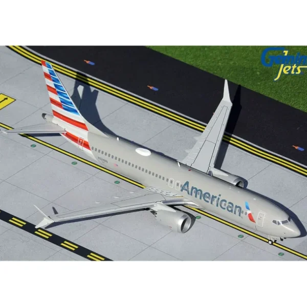 Gemini Jets G2AAL1004 1:200 American Airlines 737 Max 8 - Miniature Marvels: Airplane Models & Painted Dice* Airplane Model