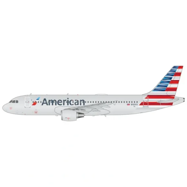 Gemini Jets G2AAL1103 1:200 American Airlines Airbus A320-200 - Miniature Marvels: Airplane Models & Painted Dice* Airplane Model