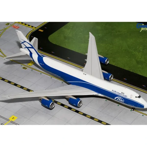 Gemini Jets G2ABW585 1:200 Air Bridge Cargo Boeing 747-8F VQ-BRJ - Miniature Marvels: Airplane Models & Painted Dice* Airplane Model