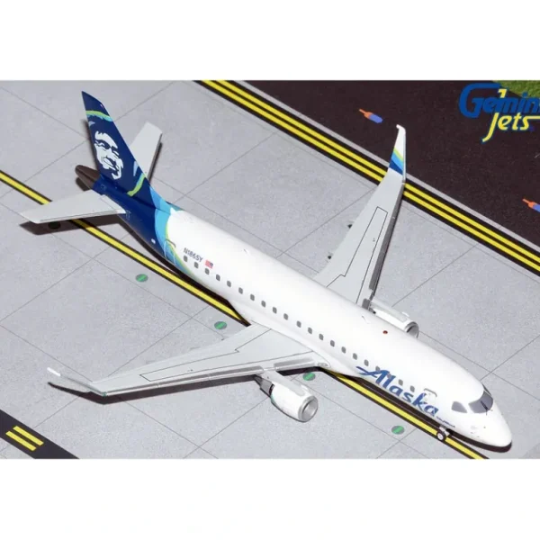 Gemini Jets G2ASA1041 1:200 Alaska Embraer 170LR - Miniature Marvels: Airplane Models & Painted Dice* Airplane Model