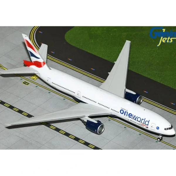 Gemini Jets G2BAW1226 1:200 British airways Boeing 777-200ER "OneWorld" - Miniature Marvels: Airplane Models & Painted Dice* Airplane Model