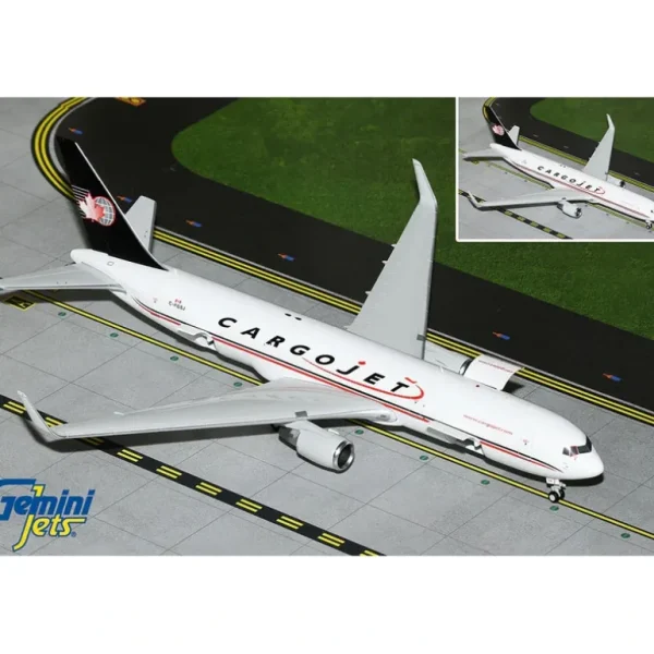 Gemini Jets G2CJT1173 1:200 Cargojet Airways Boeing 767-300ER(BDSF) C-FGSJ - Miniature Marvels: Airplane Models & Painted Dice* Airplane Model